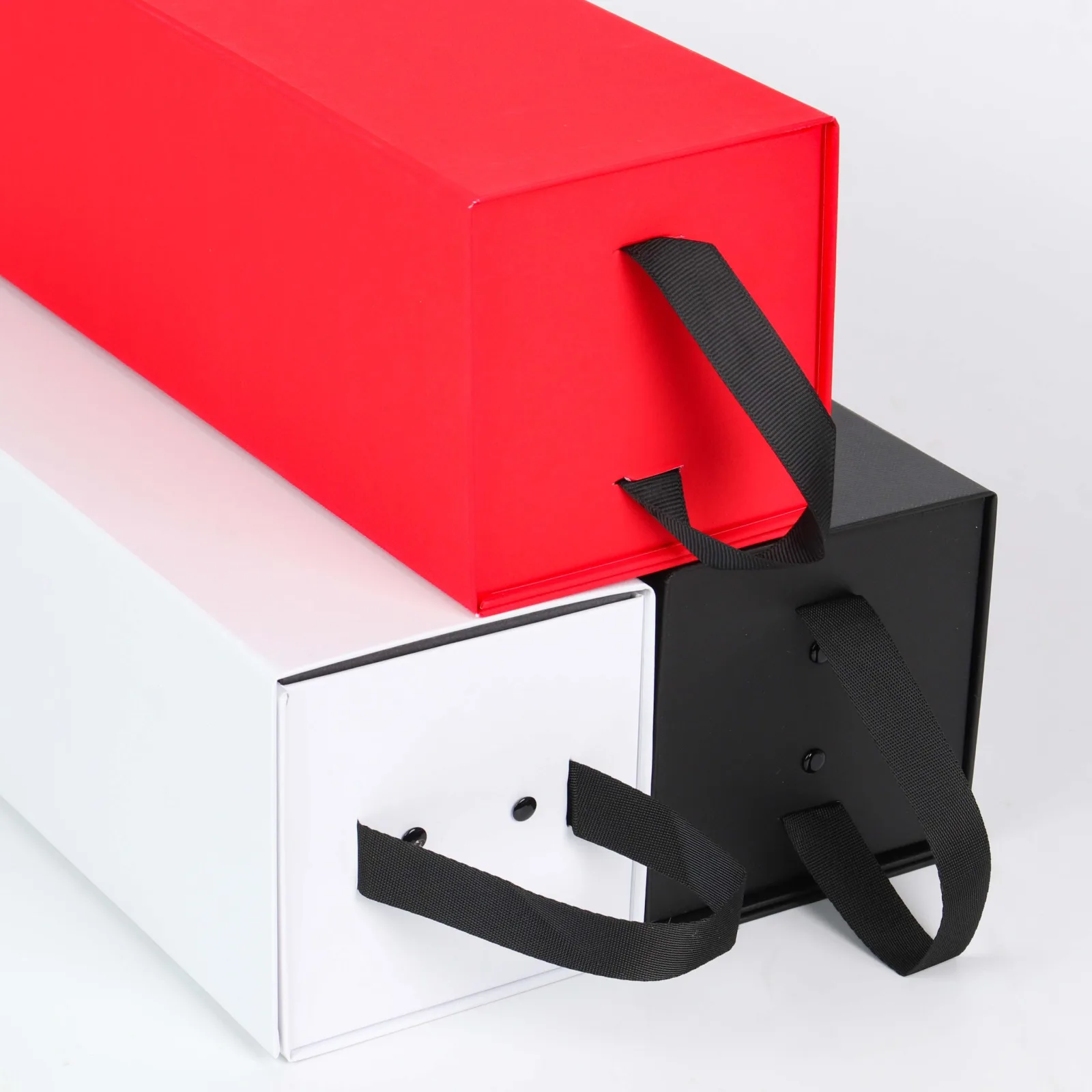 Collapsible Cardboard Wine Box for Single Bottle