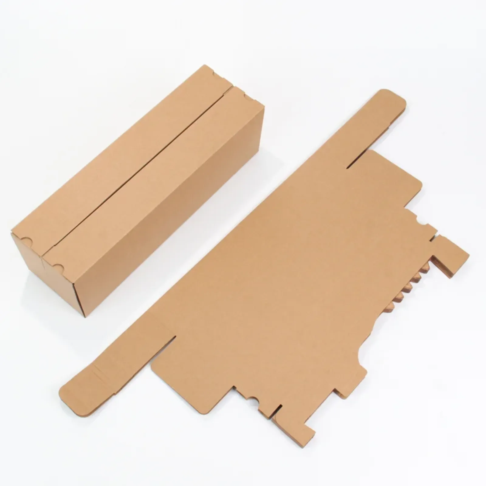 Single Bottle Corrugated Cardboard Wine Box 4