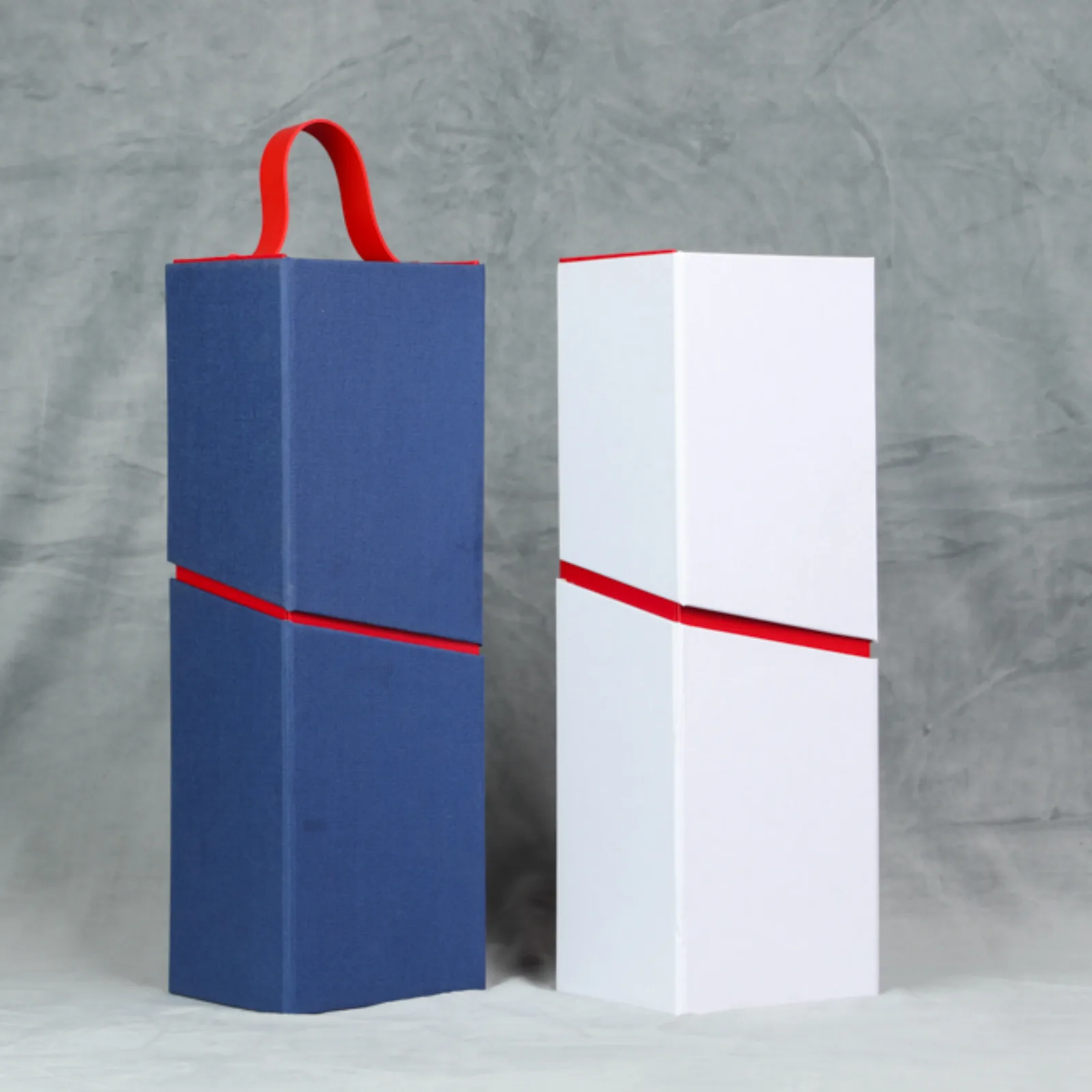 Foldable Magnetic Wine Box for Single Bottle 5